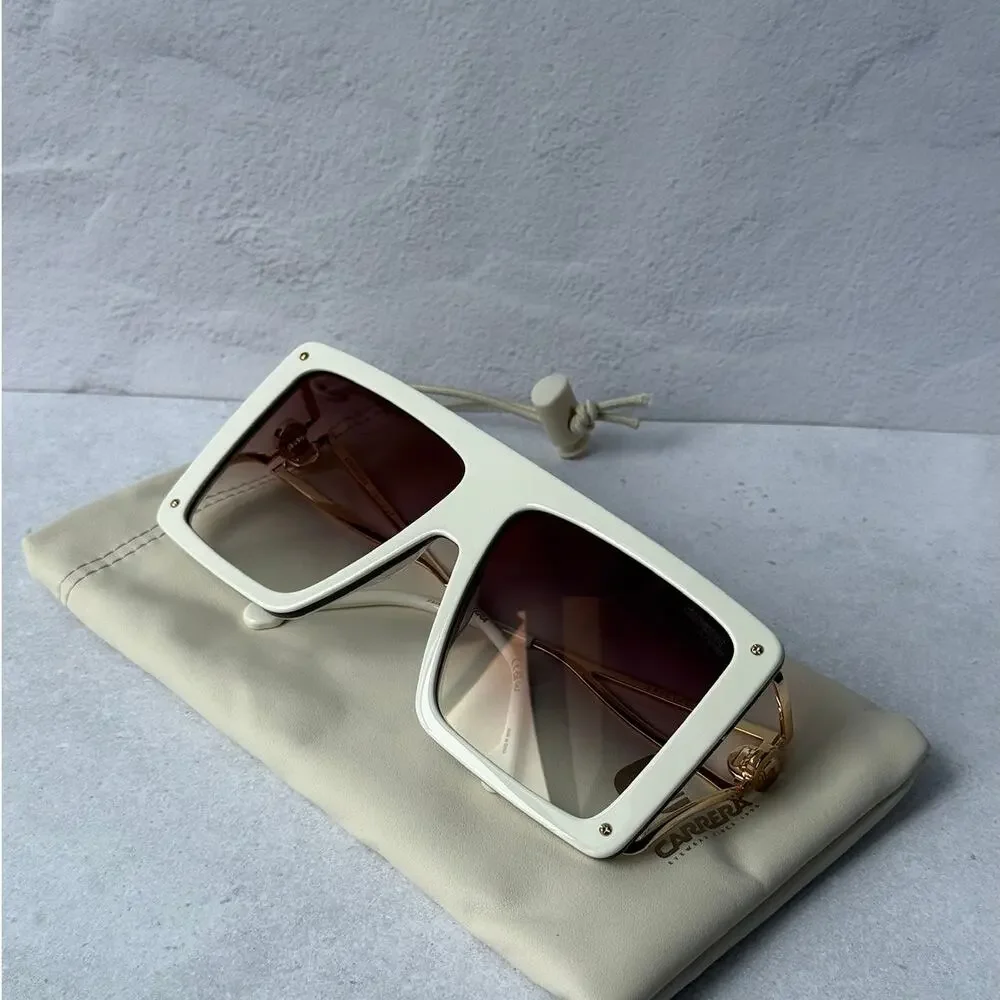 NEW Carrera CA UNICA/S Mask Shield Sunglasses White